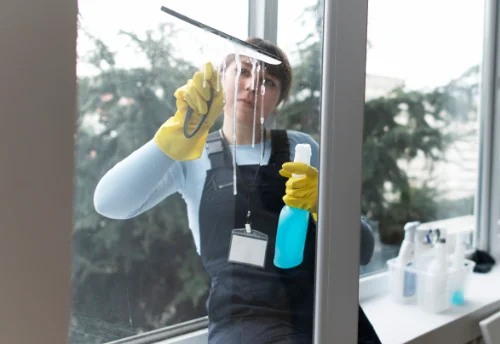 Nettoyage de vitres intérieures et extérieures à Aboën